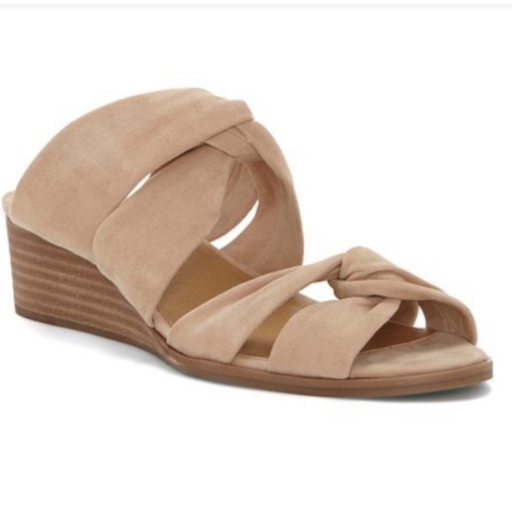 Lucky Brand ‘Rhilley’ suede wedge sandals